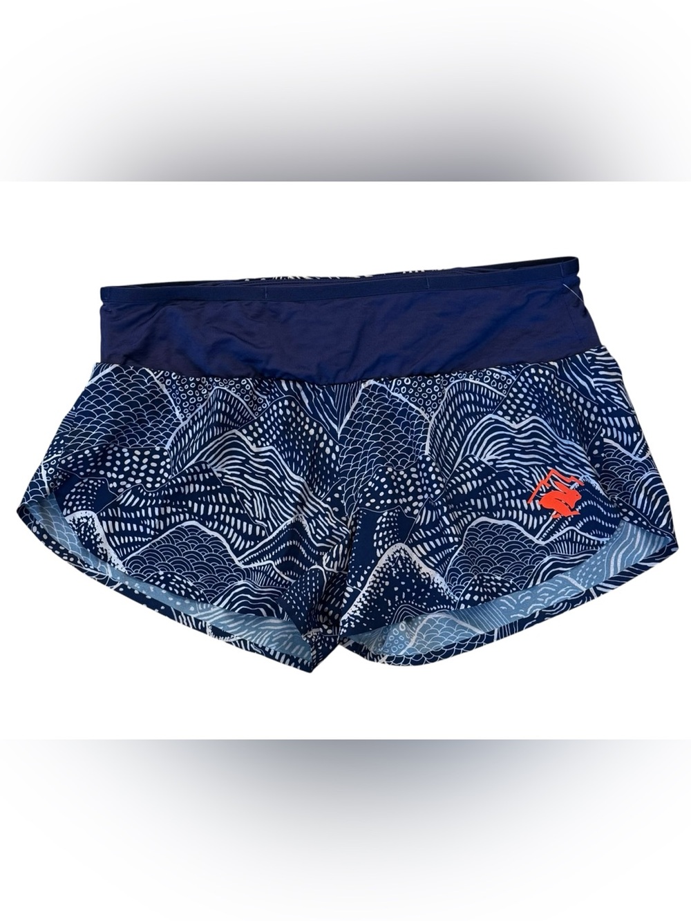 Rabbit Smashems 2.5" Shorts Navy Purple Women’s Running Gym Size Medium NEW - Picture 2 of 7